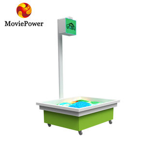 Juego <span class=keywords><strong>de</strong></span> proyector virtual AR Education 3D Indoor Playground Sand Beach Interactive Magic Projection 3D Sandbox Games - Product Image 4