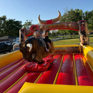 เครื่องขี่วัวกระทิงลมแบบกลไก  สำหรับงานรื่นเริงกลางแจ้งขนาดใหญ่  มีจำหน่าย - Product Image 1