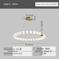 Lustre Suspendu Nordique Moderne et Minimaliste en Forme de Haricot Magique, Lampe Moléculaire pour Bar, Salle à Manger, Chambre et Salon