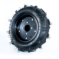 400 8 roue de tracteur 400-8 roue pneumatique chariot gonflable 4.00-8 roue en caoutchouc pneumatique micro-motoculteurs pneus pour tracteur
