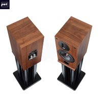 Enceintes bibliothèque en bois ProAc Response D2 Hi-Res Audio avec woofer de 6,5 pouces, stéréo 2.0 filaire pour musique Hi-Fi