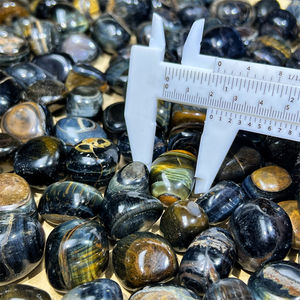 Di alta qualità di vendita calda naturale di piccole dimensioni blu occhio di <span class=keywords><strong>tigre</strong></span> caduto pietra per la guarigione - Product Image 5