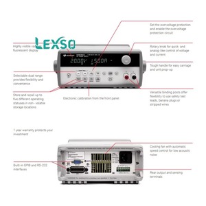 Fuente de Alimentación Digital Keysight Technologies Serie 28w, 0-60v 500ma, 2 Salidas, para Instrumentos de Medición y Análisis Lexso - Product Image 2