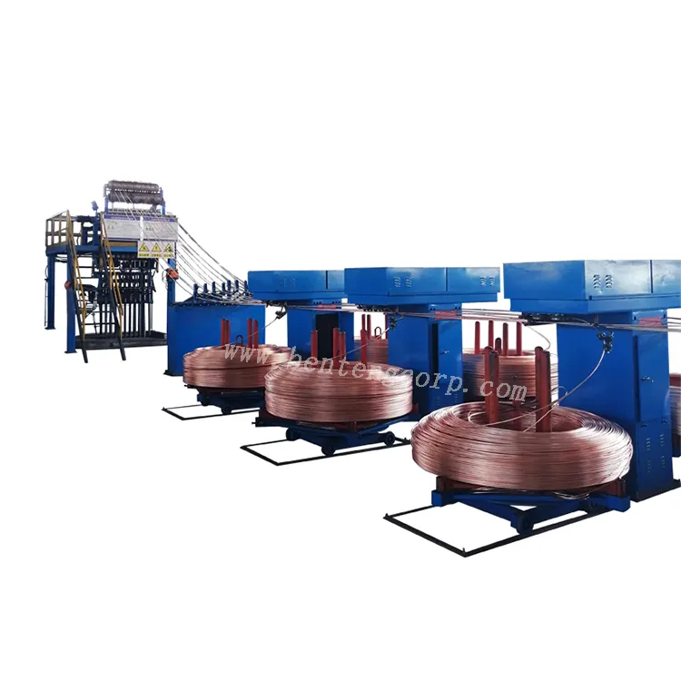 investment casting 8 mm copper rod machine for casting industry copper rod production line equipment