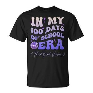 T-shirt promotionnel Groovy 100 Days of School Era, version troisième année - Product Image 1