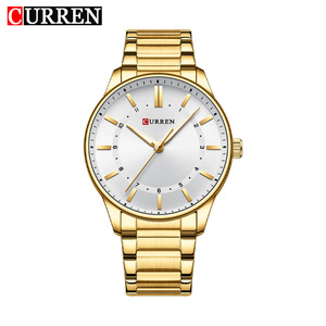 Montre à quartz de luxe CURREN 8430 pour homme, montre de mode pour homme, acier inoxydable, étanche, lumineuse, date, carrée - Product Image 1