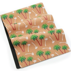 Antideslizante de 5mm para yoga caliente y ejercicio en casa Esterilla de Yoga de corcho Premium Logotipo personalizado Esterilla de yoga Corcho orgánico no tóxico - Product Image 4
