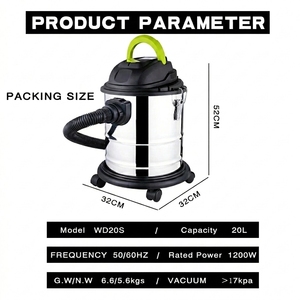 <span class=keywords><strong>Aspirateur</strong></span> eau et poussière Yowmoft WD20S multi-usages 20L <span class=keywords><strong>avec</strong></span> fonction souffleur pour garage et atelier – Solutions compactes - Product Image 2