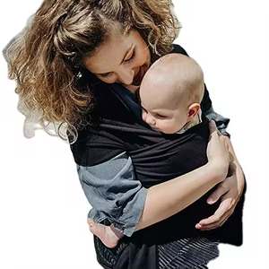 Porte-bébé en <span class=keywords><strong>coton</strong></span> biologique vente en gros de porte-bébé en écharpe biologique personnalisé porte-bébé en écharpe écologique - Product Image 2