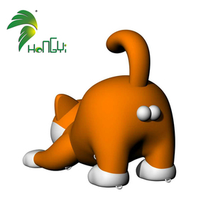 <span class=keywords><strong>Gatto</strong></span> Gonfiabile Hongyi per Pubblicità e Decorazione, Animale Gonfiabile a Forma di <span class=keywords><strong>Gatto</strong></span> con LED - Product Image 6