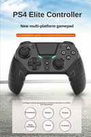 Manette BT sans fil Elite avec bouton, Joystick de jeu Programmable pour ps4 PlayStation 4 Pro/Slim