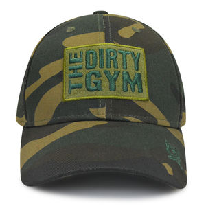 Casquette unisexe ajustée à 6 panneaux The Hat Pros Original en sergé de coton laineux camouflage - Petite-Moyenne - Kryptek Highlander - Product Image 1