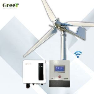 Generador de Energía Gratuita con Control de Paso de Frecuencia, Eje Horizontal de Alta Potencia, 5kw 10kw 20kw 30kw AH-5K para Hogar/Alumbrado Público - Product Image 3