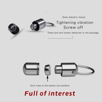 Gaby Wholesale Sexy Stainless Steel Zircon Nipple Ring Cute Vibrating 18K Gold Plated Body Piercing Jewelry Women Wedding Gift