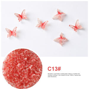 TSZS-adornos de plástico para <span class=keywords><strong>uñas</strong></span>, <span class=keywords><strong>diseño</strong></span> de <span class=keywords><strong>uñas</strong></span> de resina, mariposa, cristal acrílico 3D, mariposas, decoración artística para <span class=keywords><strong>uñas</strong></span>, 2023 - Product Image 2