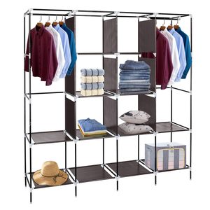 <span class=keywords><strong>Armario</strong></span> sencillo y moderno para el hogar, conjunto de tela plegable, <span class=keywords><strong>armario</strong></span> combinado reforzado - Product Image 3