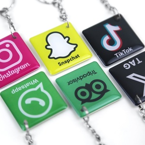 ราคาโรงงาน YTS รับผลิตตามสั่ง พวงกุญแจชิป NFC RFID กันน้ำ สำหรับควบคุมการเข้าออก พร้อมจอแสดงผลเรซิ่นอีพ็อกซี่ - Product Image 4