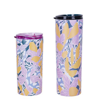 Gobelets droits de 20 oz en acier inoxydable, à double paroi, à sublimation fine de 20 oz OEM