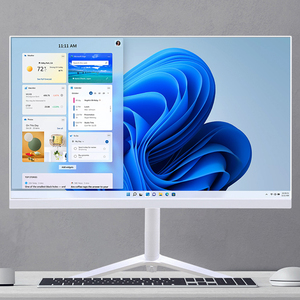 Ordinateurs tout-en-un 23,8 pouces de l'usine Wandong, vente en gros OEM/ODM, écran LCD, DDR4 16 Go de RAM, processeur AMD/INTEL, PC de jeu, Win11, stockage SSD+HDD - Product Image 2