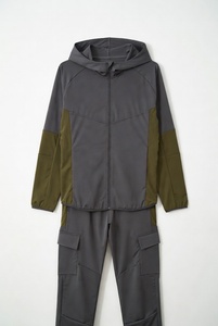 Conjunto de Chaqueta y Pantalón Deportivo de Manga Larga de la Mejor Calidad, Traje Informal de Dos Piezas, Ropa Deportiva con Logotipo Personalizado al por Mayor - Product Image 2