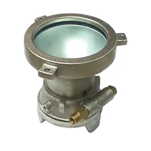 Halogeen Lamp 250W Aluminium Messing Explosieveilige Hoge Kwaliteit Lucht Aangedreven Licht Marine Ex-Proof Licht BH250D