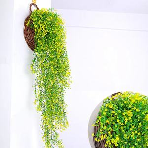 Planta colgante de plástico de ratán persa, plantas de imitación de vid verde para exteriores, resistente a los rayos UV, para pared, <span class=keywords><strong>Boston</strong></span> - Product Image 2