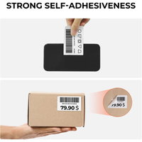 Rollo de Etiquetas Térmicas al por Mayor de Fábrica, 3 Pulgadas x 2 Pulgadas, Etiquetas Autoadhesivas para Códigos de Barras y Direcciones, Compatibles con Impresoras Térmicas Zebra