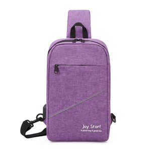 Wholesale Hiking Travel Sling <b>Shoulder</b> <b>Bag</b> Waterproof <b>Nylon</b> Sports Chest <b>Shoulder</b> <b>Bag</b> Unisex Custom Sling <b>Bags</b> - Product Image 3