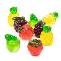 OEM Groothandel 3D Fruitvormige Gummy Candy Bulk Fruitige Gemengde Smaken Jelly Snoepjes Zachte Snoepjes voor Kinder Verjaardagsfeestjes Cadeautjes