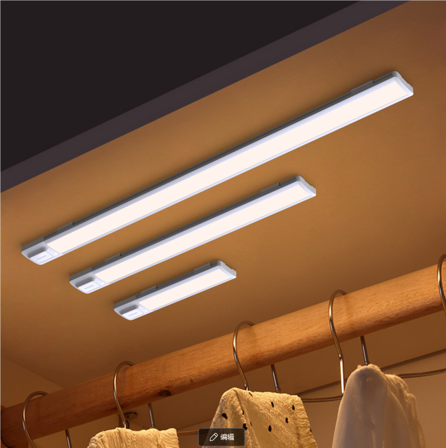 Under Cabinet Lighting LED Rechargeable Battery Motion Sensor Light Closet Lights, Under Counter Lights for Kitchen, Stairs