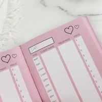 Cahiers personnalisables pour les étudiants Journal personnel fabricant Carnet de notes d'affaires Journal personnalisé A6 A5 couverture rigide souple