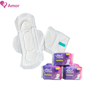 FREE SAMPLE <b>Cheap</b> Price Cotton Sanitary Napkin Lady Woman Period Sanitary <b>Pads</b> Breathable Sanitary Napkins Toallas Sanitarias - Product Image 1