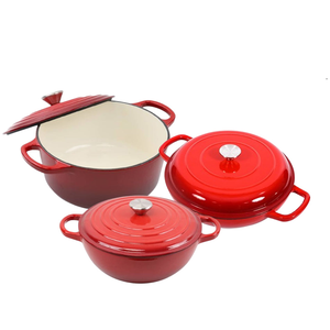 Batterie de cuisine <span class=keywords><strong>en</strong></span> <span class=keywords><strong>fonte</strong></span> <span class=keywords><strong>émaillée</strong></span> antiadhésive pour <span class=keywords><strong>four</strong></span>, casseroles et faitouts <span class=keywords><strong>en</strong></span> <span class=keywords><strong>fonte</strong></span>, vente <span class=keywords><strong>en</strong></span> gros à bas prix de Chine - Product Image 6