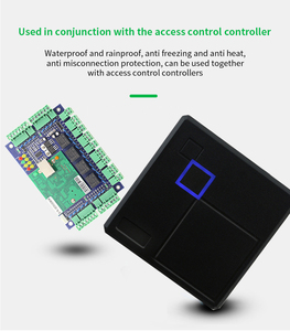 Уличный водонепроницаемый контроллер доступа IP68 на 10000 пользователей с RFID-считывателем, автономная система контроля доступа с шифрованием дверей 125 кГц - Product Image 3