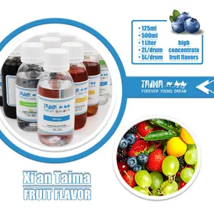 Wholesale Top Quality Fruit Flavors XIAN TAIMA Liquid Fruit Flavors Concentrate For Industrial Use