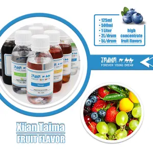 Vente en gros d'arômes de fruits de qualité supérieure XIAN TAIMA concentré d'arômes de fruits liquides pour usage industriel