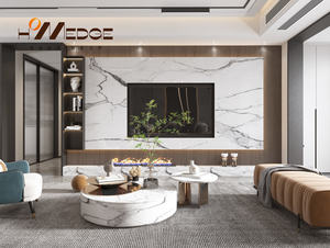 Homedge Modern Floating Wand-TV-Ständer 16 Farb-LEDs Höhen verstellbare Aufbewahrung Holz Entertain ment Center für Fernseher - Product Image 5