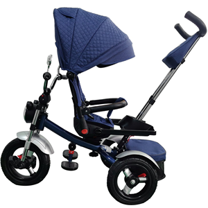 Baby Kids Tricycle 3-Wheel <strong>with</strong> Canopy Cover Plastic Frame Folding Rotating Seat <strong>Parent</strong> Push <strong>Handle</strong> <strong>Trike</strong> for 2-4 Years - Product Image 2