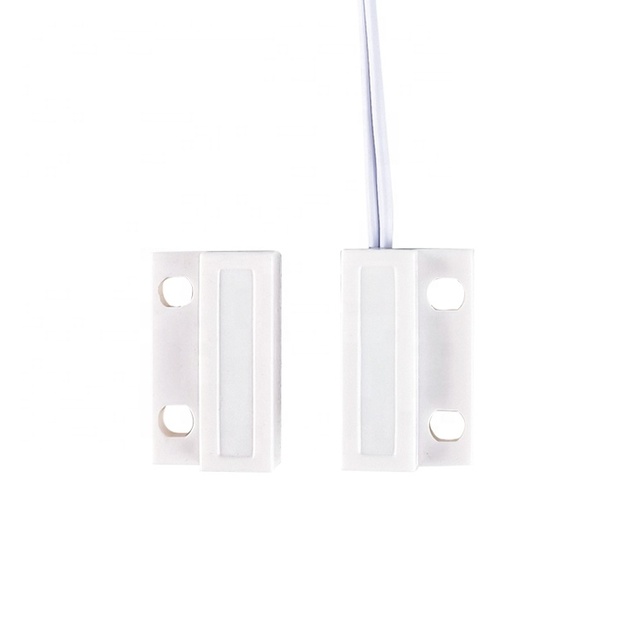 Surface Mount Magnetic Contact Alarm System Door Detector for Burglar Detection