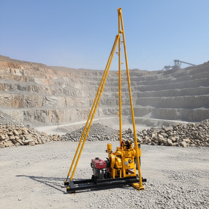 جهاز حفر آبار المياه المحمول بمحرك ديزل بطول 200 متر مع مضخة ومحرك - Product Image 4