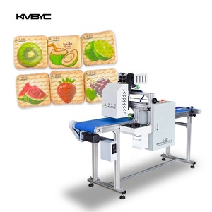 Digitaler Lebensmittel drucker Voll farbdruck Schnelle Geschwindigkeit Single Pass Drucker Cookie Anpassung DIY - Product Image 1