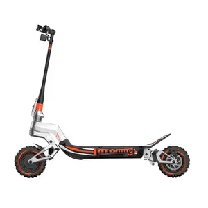 Lewee Kick踏板车批发60V 30Ah锂电池11英寸折叠式电动踏板车卡隆板双电机成人电动踏板车