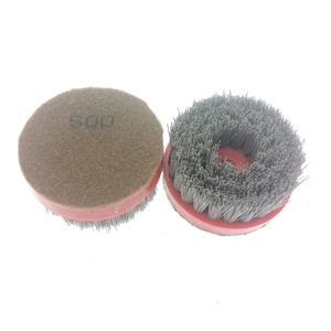 Spazzola abrasiva in carburo di silicio con gancio e anello - Product Image 5