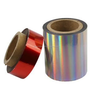 Chất Lượng Cao In Kỹ Thuật Số Lạnh Lá Vàng Bạc Kim Loại Mực Phản Ứng Lá Cho Giấy Holographic Cầu Vồng Lá - Product Image 5