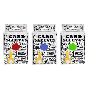 Manches de cartes à collectionner de haute qualité, neuves, de qualité supérieure, colorées, MTG TCG Poke <span class=keywords><strong>Mon</strong></span> Yu-Gi-Oh, taille standard 66x91, mat - Product Image 1