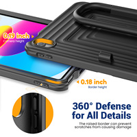 Casing Pelindung Anti Benturan 3in1 Grosir untuk iPad 10th, Casing Pelindung untuk iPad 11 A16 2025 Dengan Penyangga