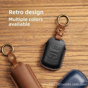 Funda Protectora de Cuero Estilo Retro para Llaves de Chery: Tiggo 7, Arrizo 5, Little Ant, Fengyun 2 - Product Image 2