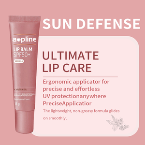 Bálsamo Labial <span class=keywords><strong>de</strong></span> Vainilla <span class=keywords><strong>Natural</strong></span> OEM, SPF 50+, Hidratante, Nutritivo, Voluminizador, Protección UV, Sin Parabenos, 15g - Product Image 2