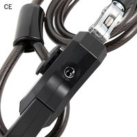 Antivol robuste pour moto, vélo, scooter, antivol à chaîne pour vélo, accessoires de scooter, boucle de fixation, antivol pour vélo électrique et pédicab