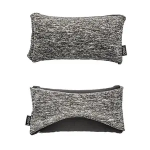 Lavande graines de lin ou coton remplissage double usage visière cou soutien élastique sangle voyage oreiller sommeil masque pour les siestes